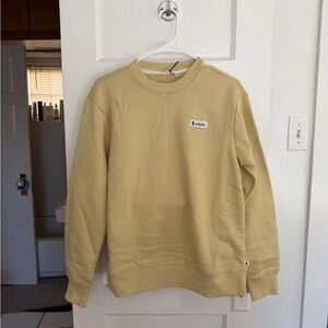 Cotopaxi Women’s Branded Patch Organic Crew Sweatshirt (Sz S) NWT